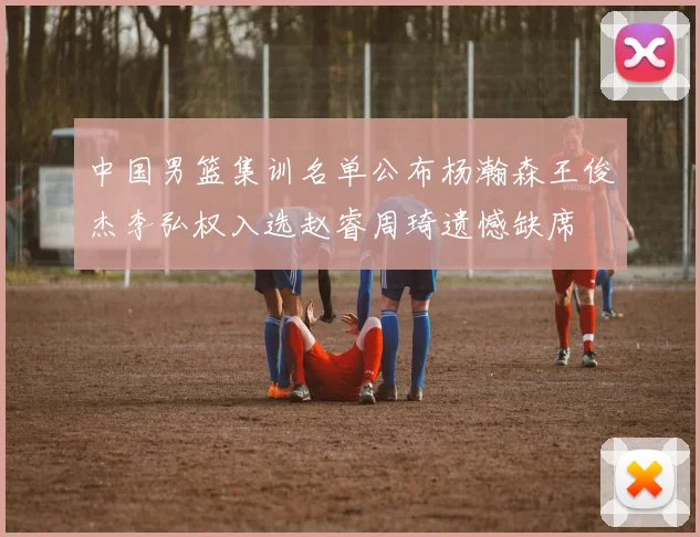 中国男篮集训名单公布杨瀚森王俊杰李弘权入选赵睿周琦遗憾缺席